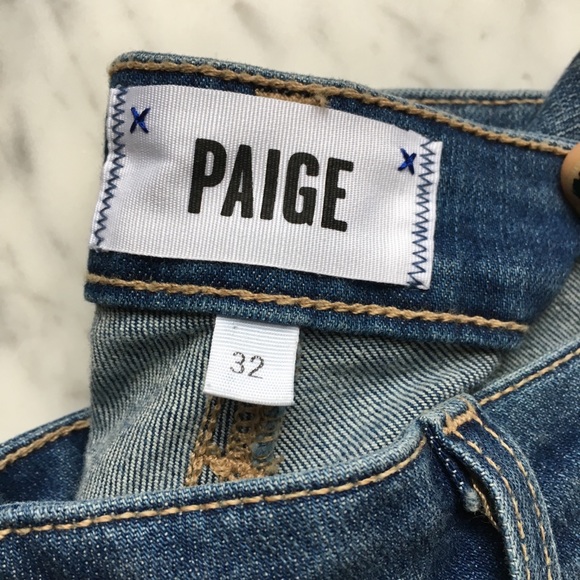 SOLD :: PAIGE Kylie Crop With Roll Up Jeans - Picture 4 of 6